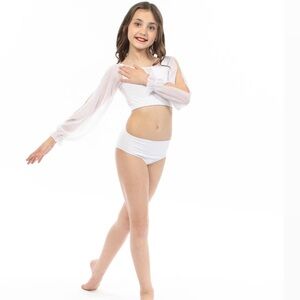Custom White Lyrical Costume